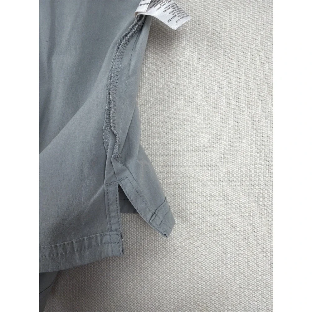 Royal Robbins Skort Size 2 Gray Hiking Outdoor Stretch Zip Pocket Athletic Nylon